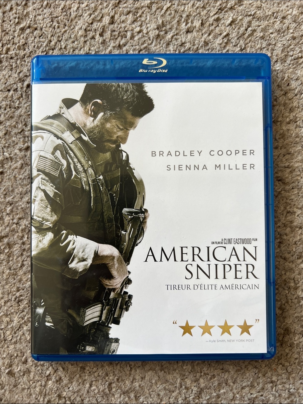 Warner Bros. American Sniper Blu-ray - Bradley Cooper